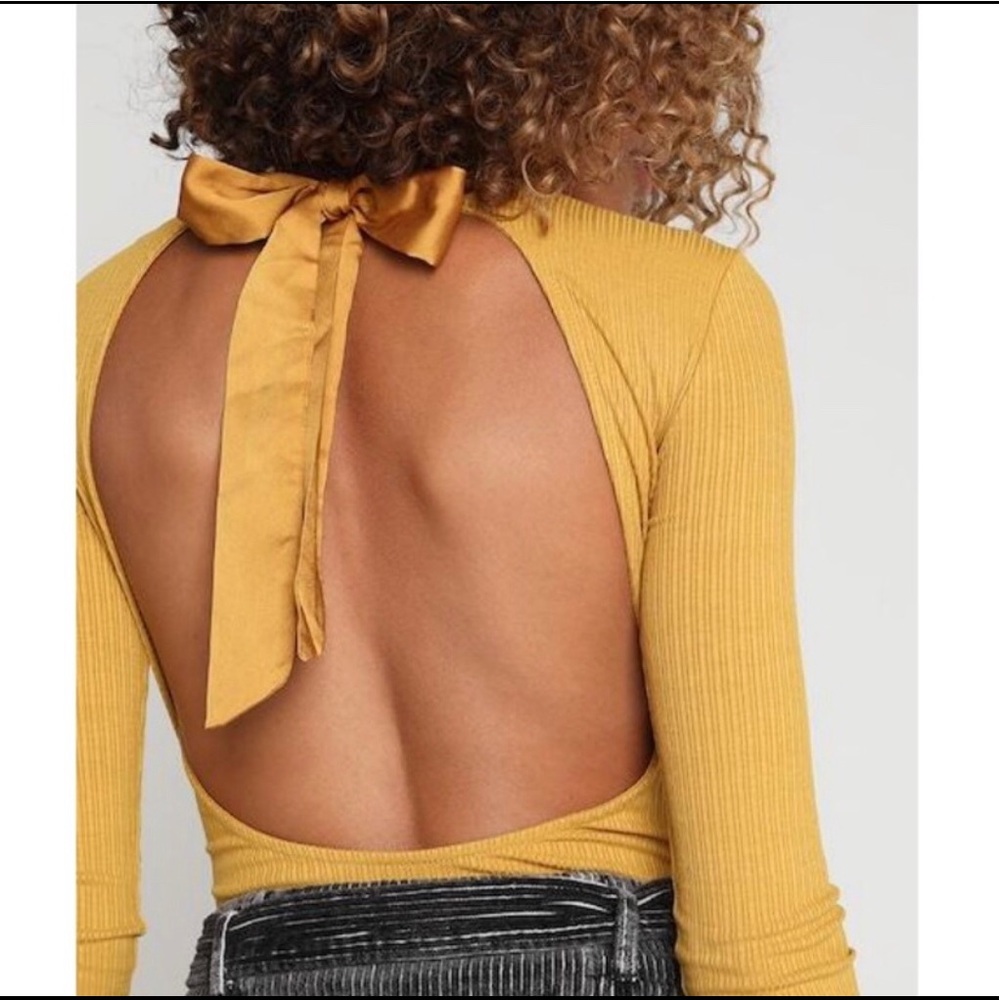 Mustard Bodysuit